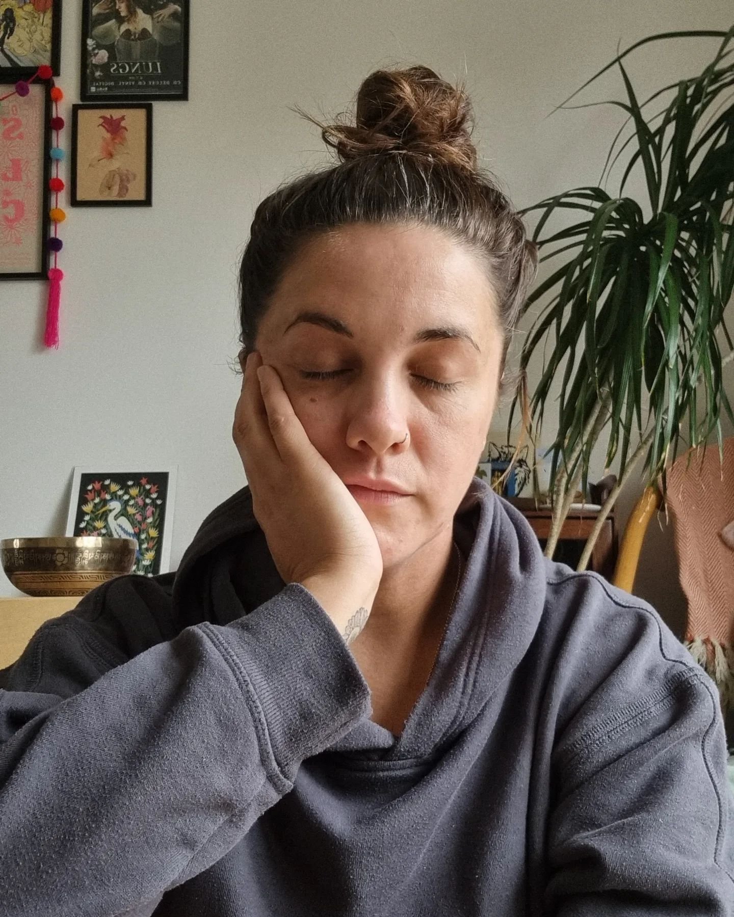 Morning meditation 🙏🏻

Some days I feel it all. 

From the moment I open my eyes. I feel consumed by the whirring thoughts, the nervousness for the day, the anxiety of the pressures of life. 

The emotional holding of uncertainty what will the futu