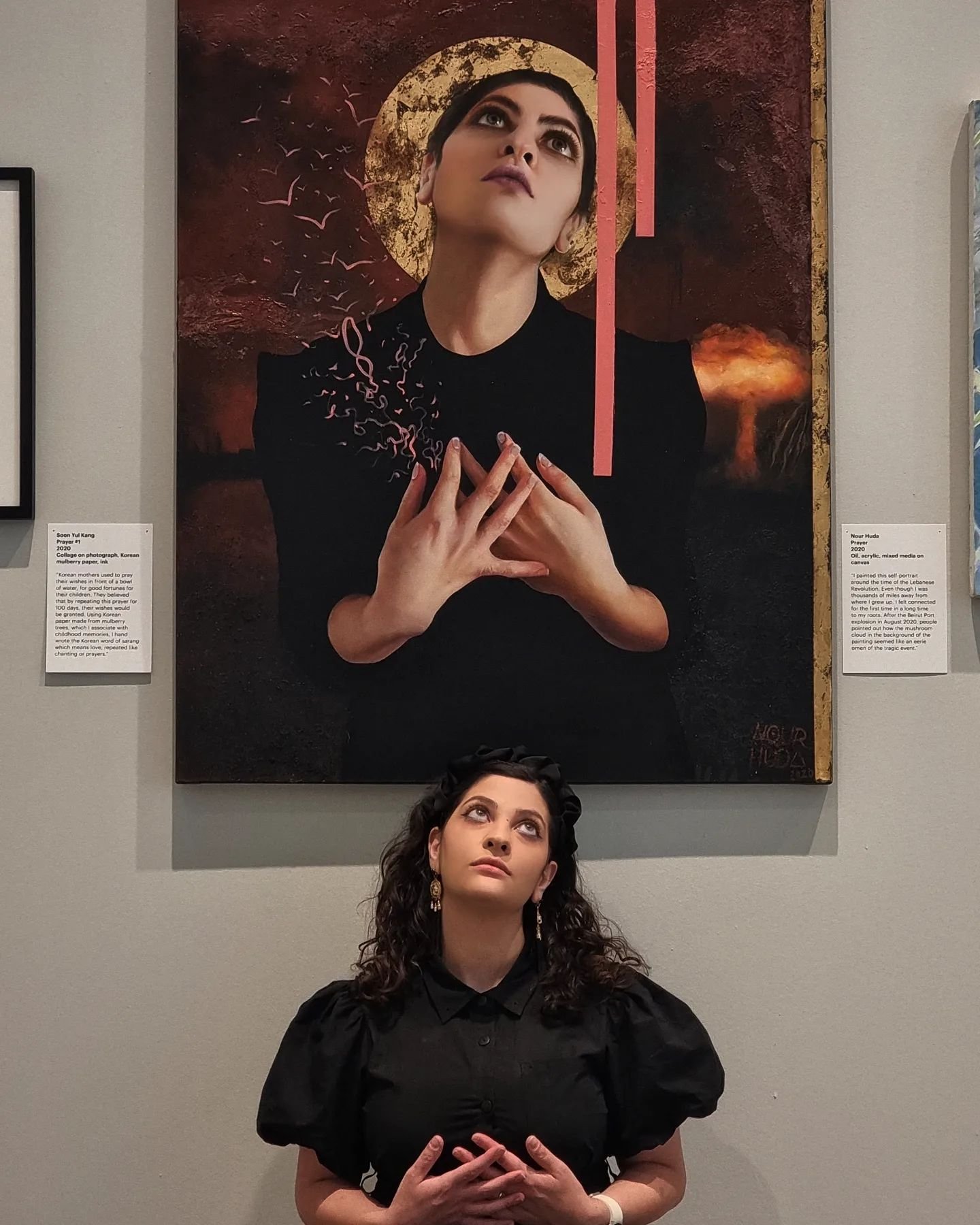 Opening of MK Calling 2024 - Absolutely honoured to be part of the exhibition celebrating MK Gallery's 25th anniversary alongside a grouo of talented artists. 

 I am so glad I had the opportunity to showcase Prayer as it's such an important artwork 