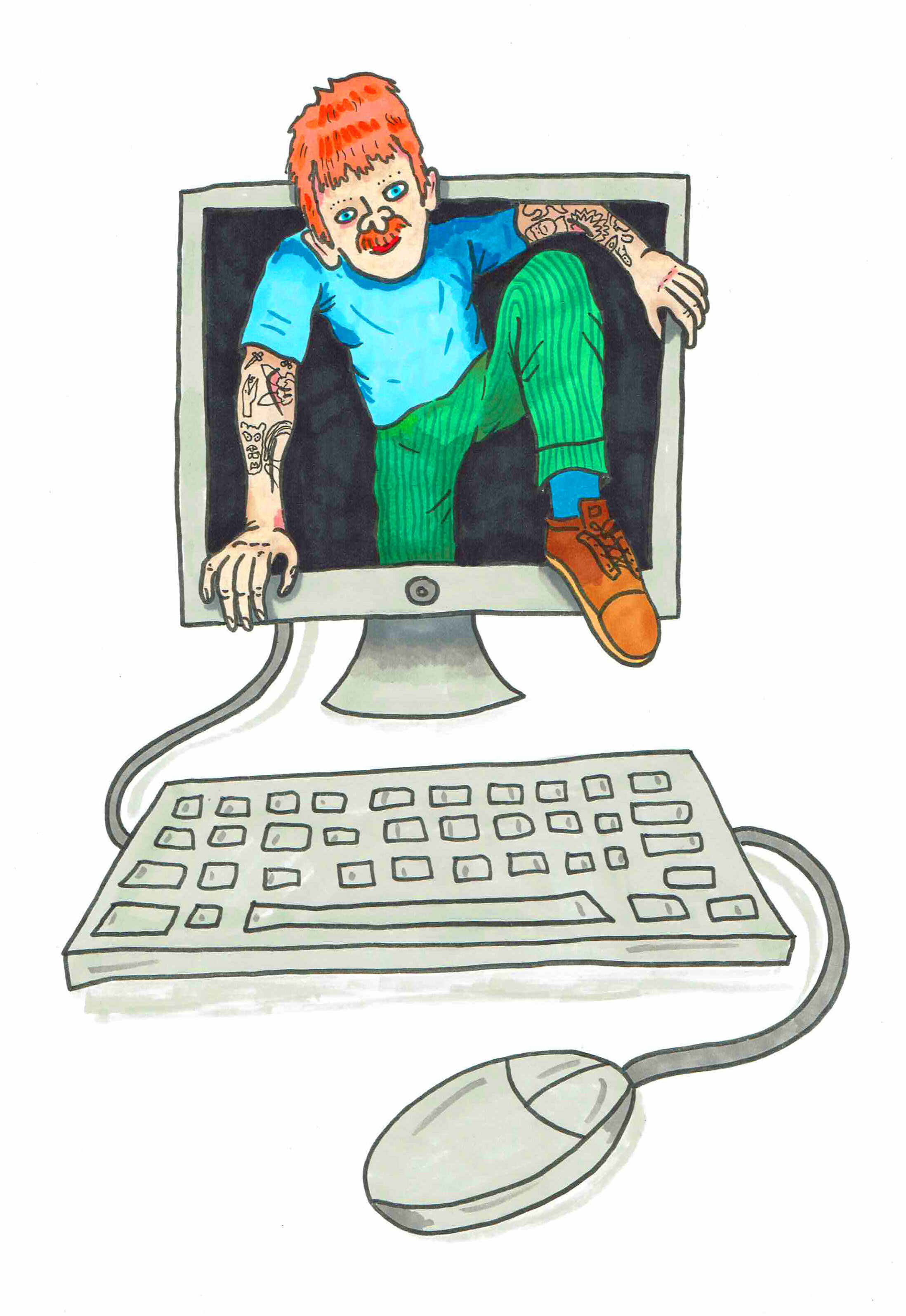 Emerging from the digital world