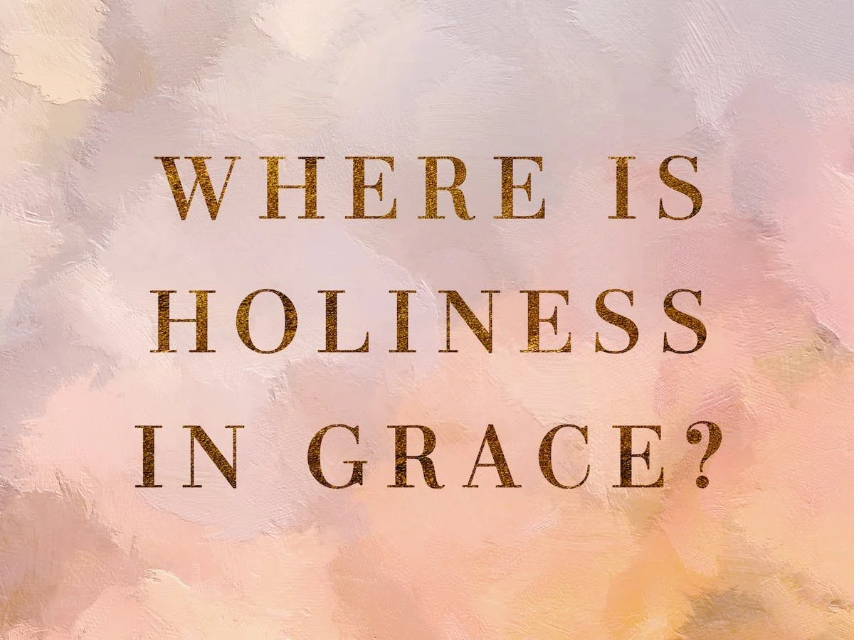 God's Holiness Displays His Grace.