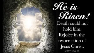 Easter Celebration Service Sermon: Death Could Not Hold Him 
