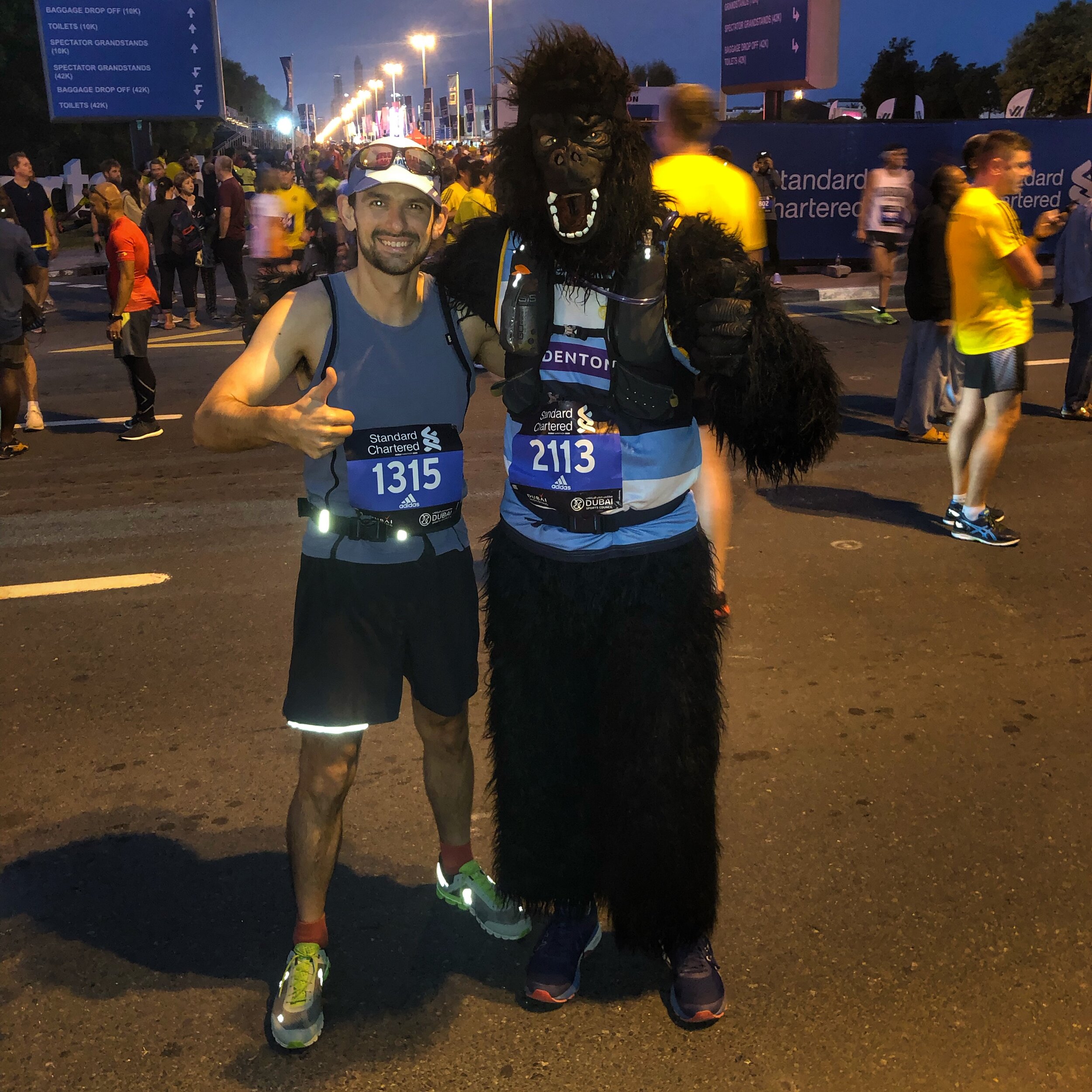Dubai Marathon_Angus Gorilla & me.JPG
