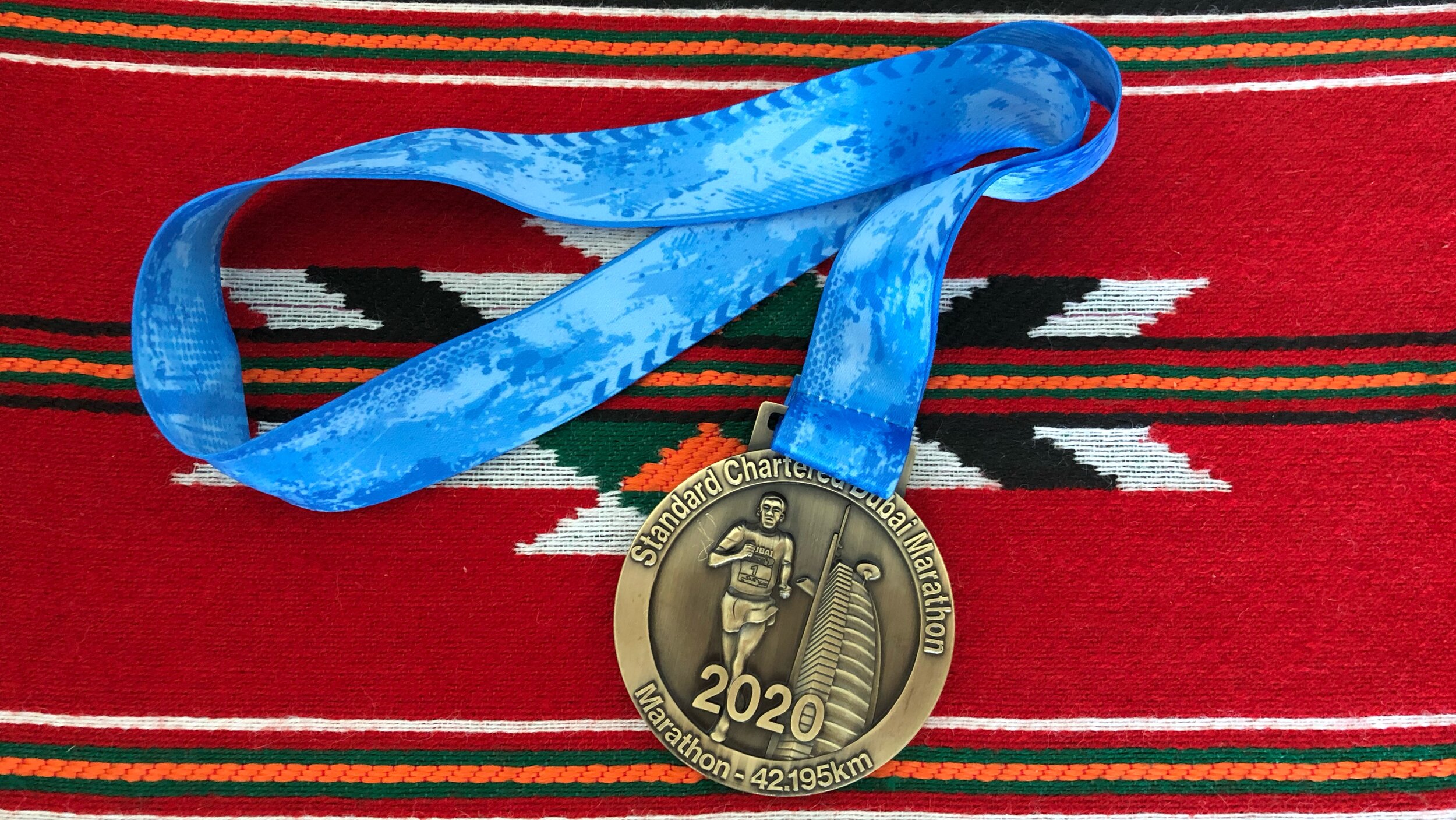 Dubai Marathon medal.JPG
