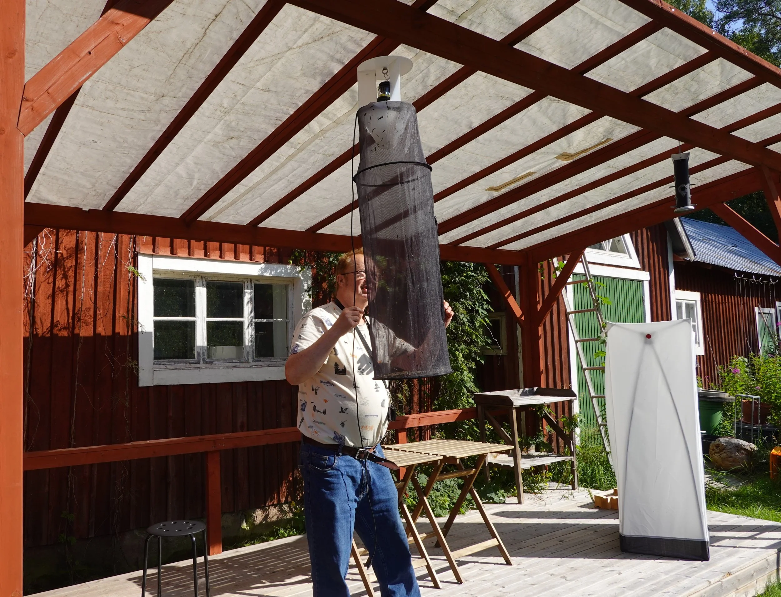 Roger och insektsfällor 2025.JPG