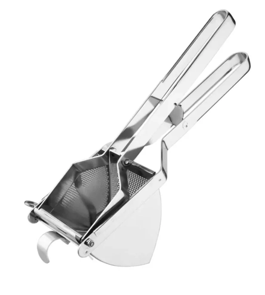 Potato Ricer - Improve your food preparation with a heavy duty potato ricer. Constructed from high quality stainless steel, the ricer is able to quickly mash and rice a large quantity of potatoes, drastically improving your food preparation speeds.