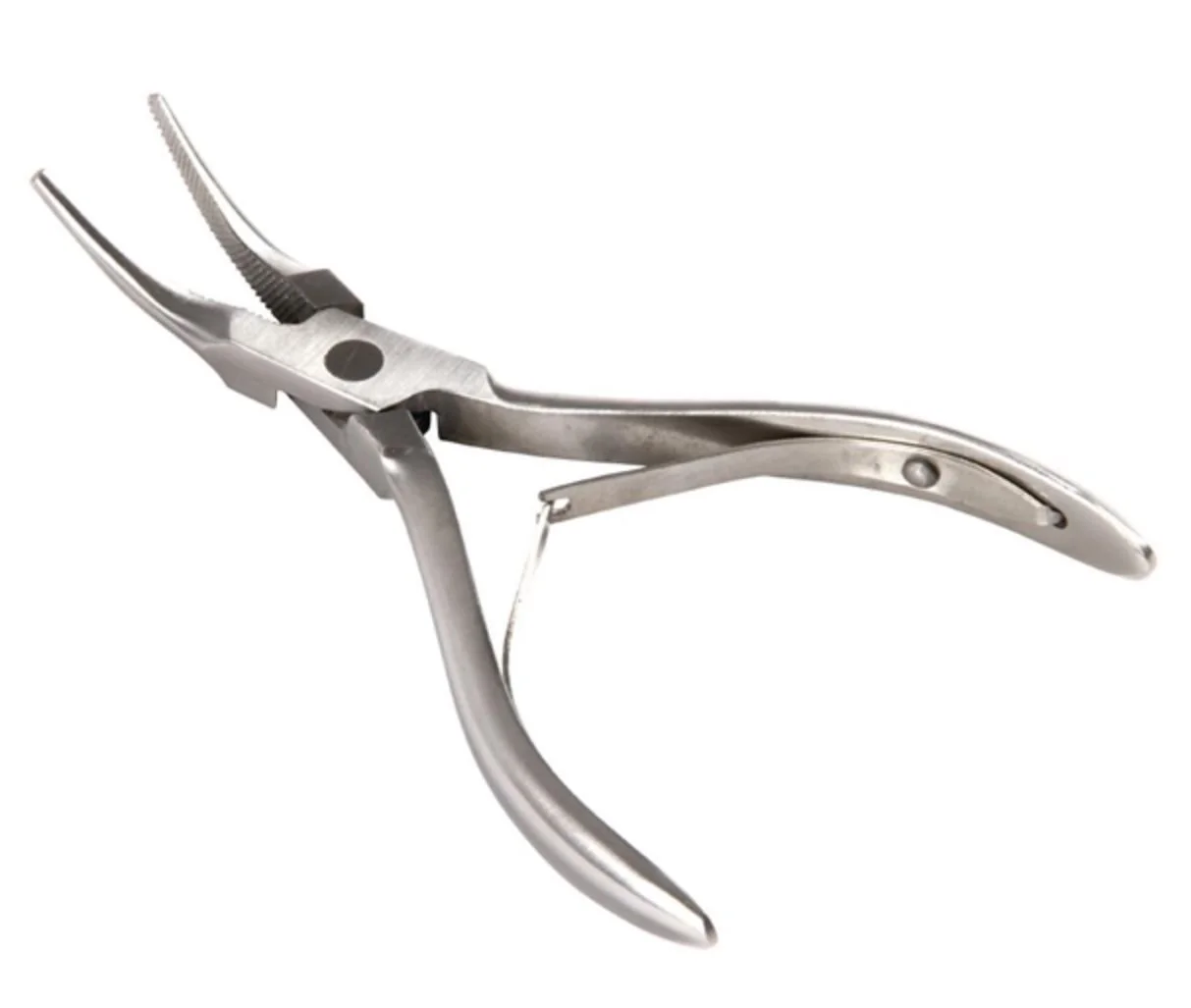 Salmon Tweezers - Remove bones and choking hazards from fish with this set of premium quality tweezers. Made with a curved end, the tweezers effortlessly remove bones from fish without tearing the flesh, ensuring your dishes are perfectly prepared an