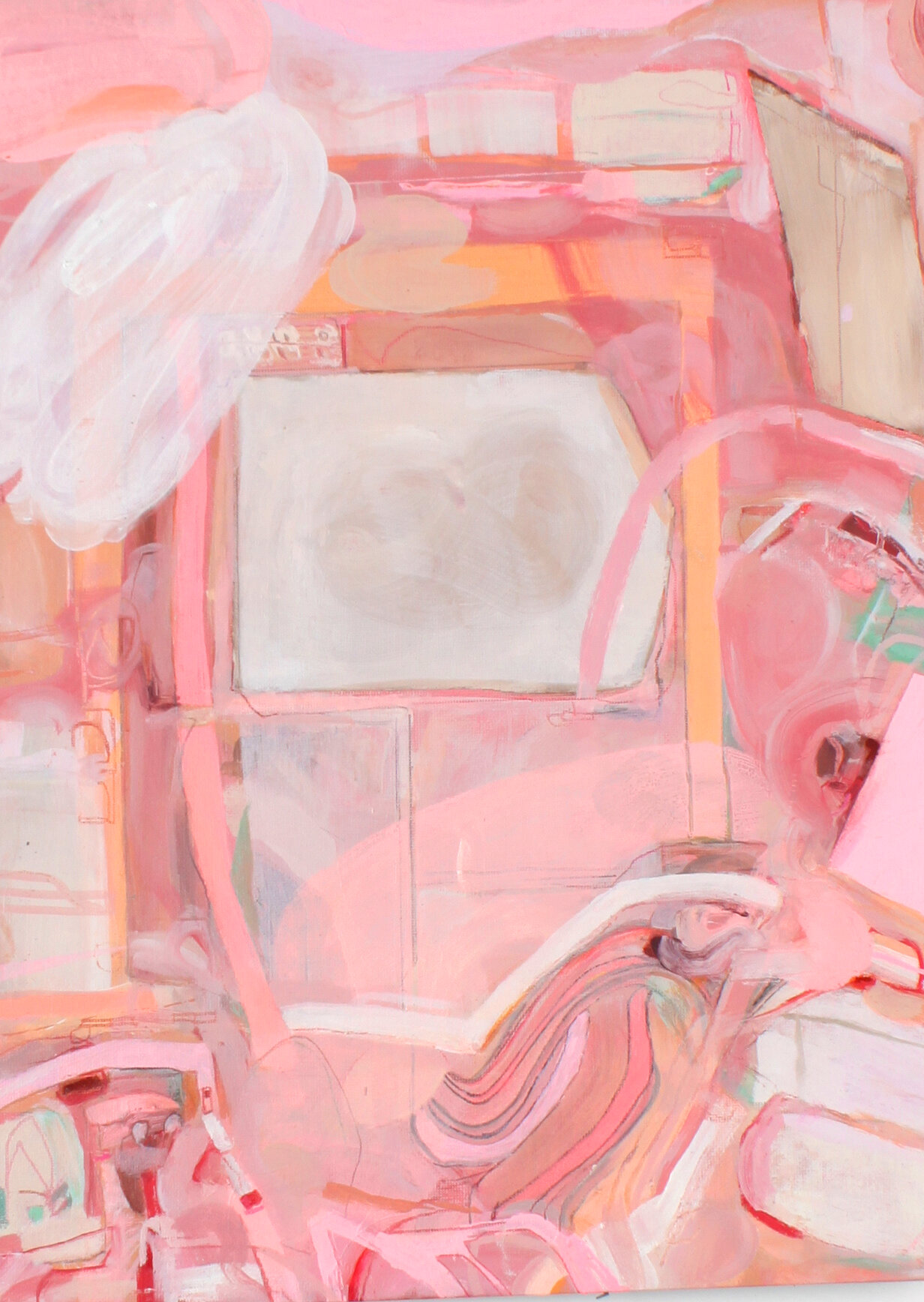 'Bambi' 2020, Oil & acrylic on Canvas board