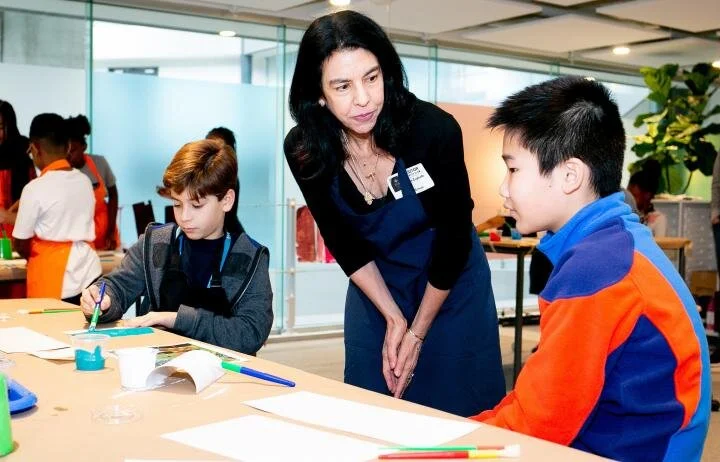 Middle School Creative Arts &amp; Design with Visiting Artist, Helen Zughaib