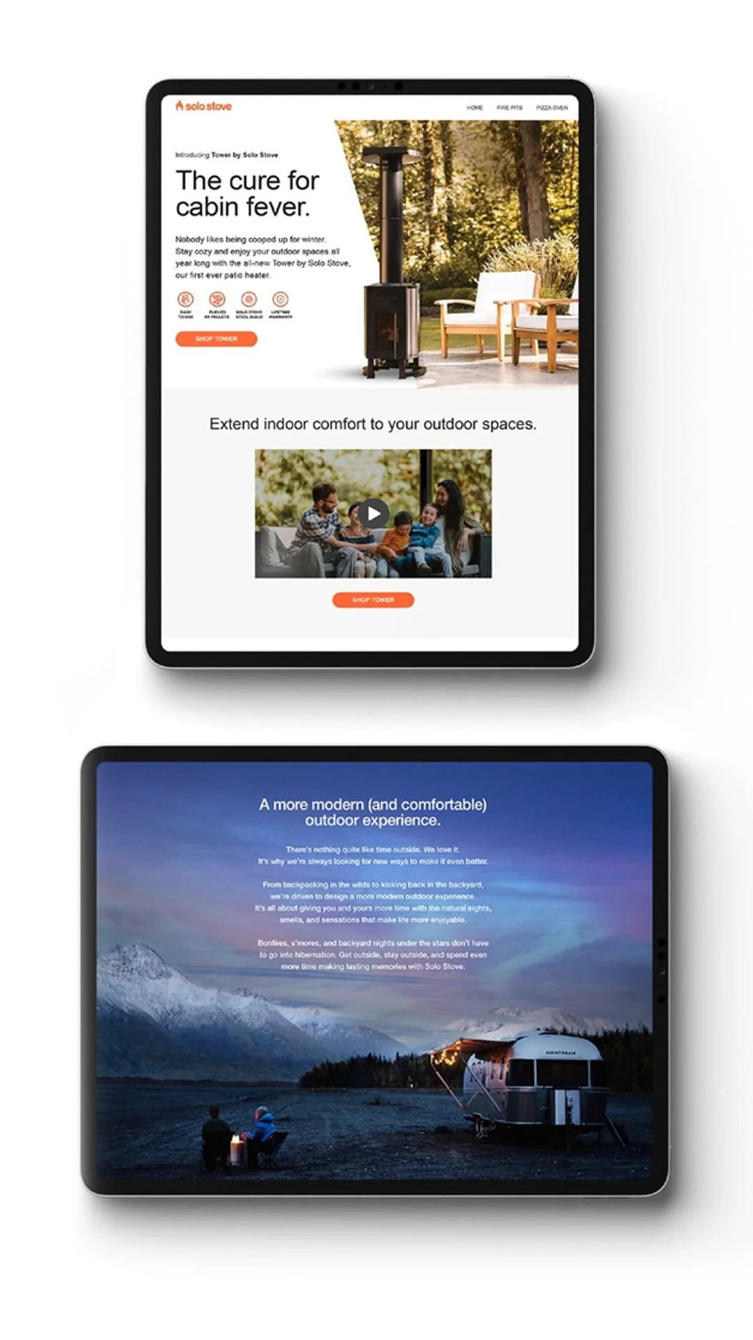 Big ideas don&rsquo;t need to start over&mdash;they just need to 𝘭𝘦𝘷𝘦𝘭 𝘶𝘱. 🔥
 
 
When @solostove set out to expand from fire pits to a full outdoor lifestyle brand, we helped turn their spark into strategy. Together, we built a cohesive ident