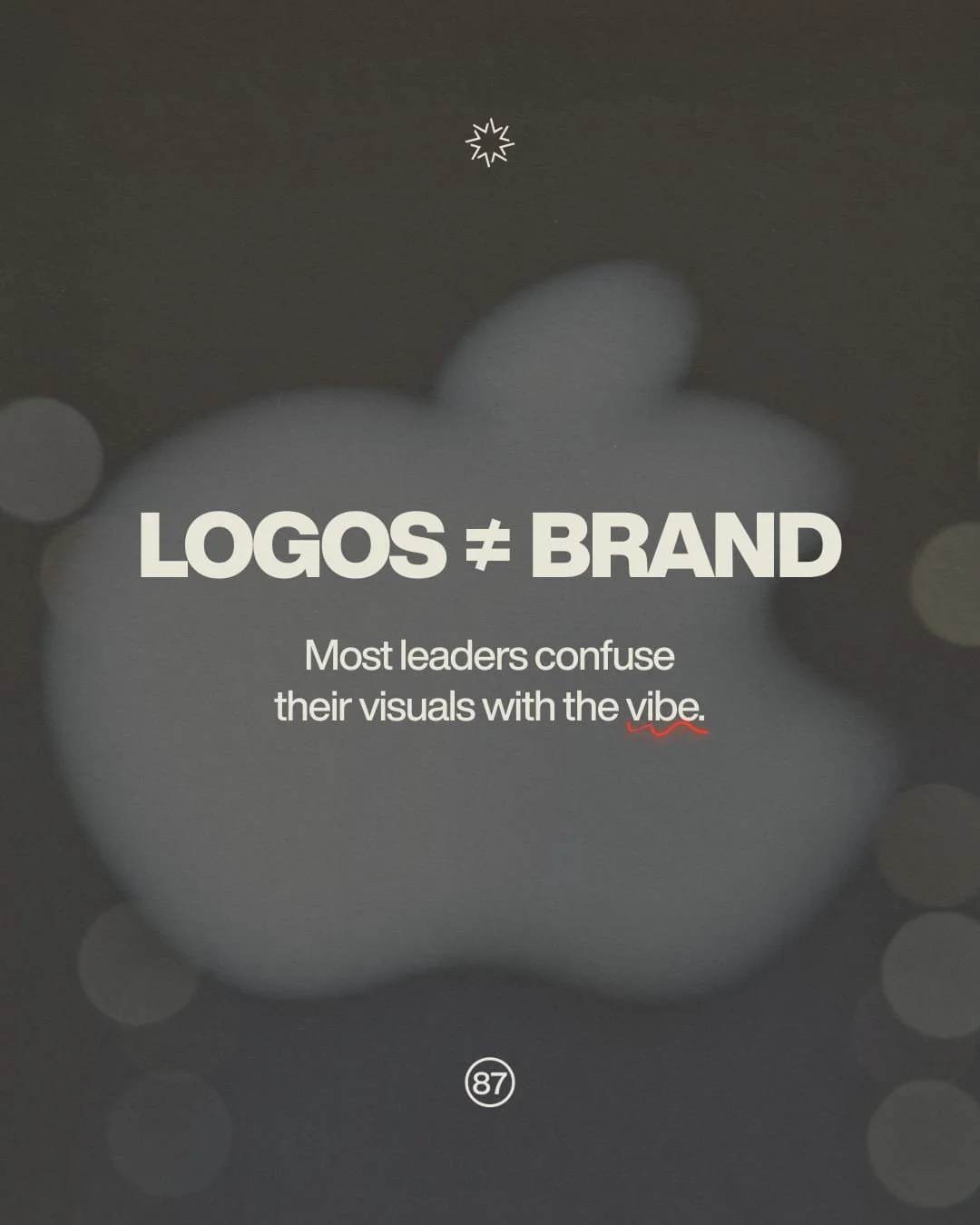Logos introduce a company&mdash;but they don&rsquo;t earn trust, loyalty, or belief. A brand is built in how decisions are made, how experiences feel, and how consistently value is delivered.

When leaders mistake visuals for the vibe, they polish th