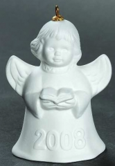 Goebel Annual Angel Bell 2008 in the Color bisque