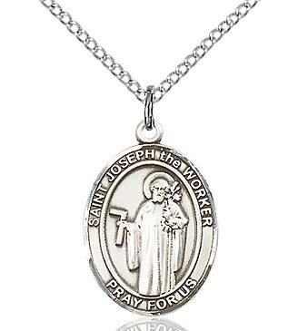 Saint Joseph the Worker Silver Medal