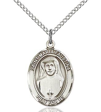 Saint Maria Faustina Silver Medal