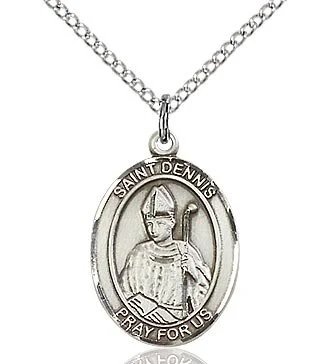 Saint Dennis Sterling Silver Medal