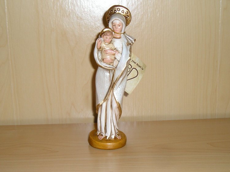Our Lady of the Snows Statue by Liscano