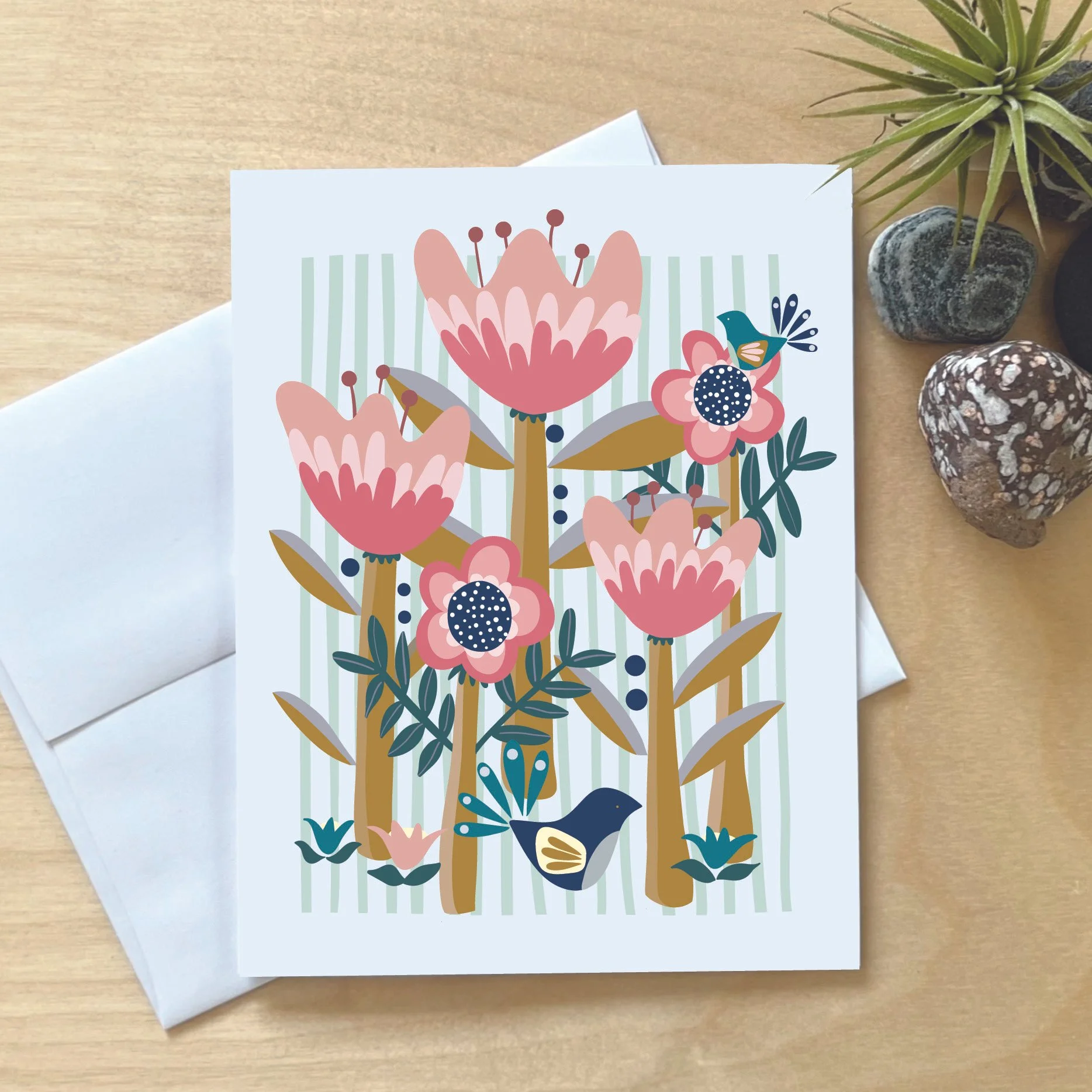 Garden Oasis Notecard