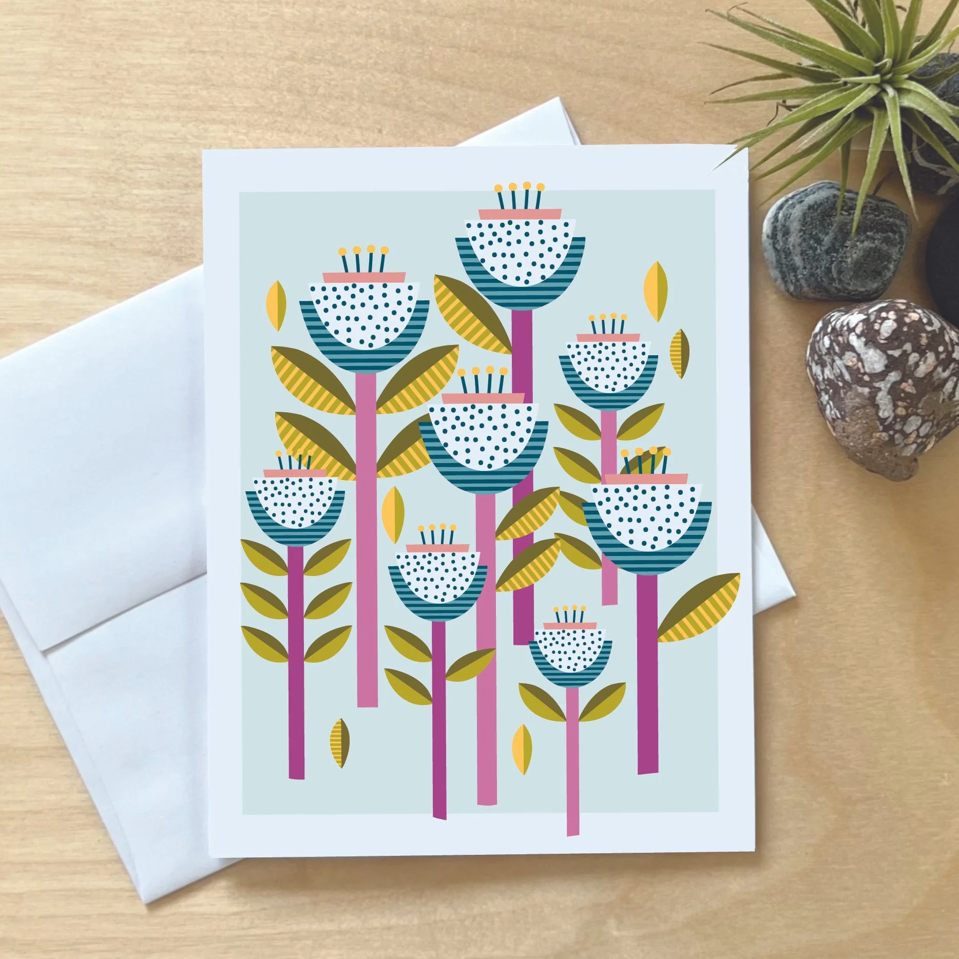 Dragonfruit Flower Notecard