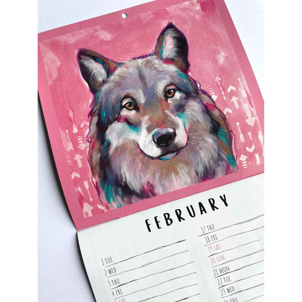2023 Calendar — Anj Art Animal and Pet Portraits