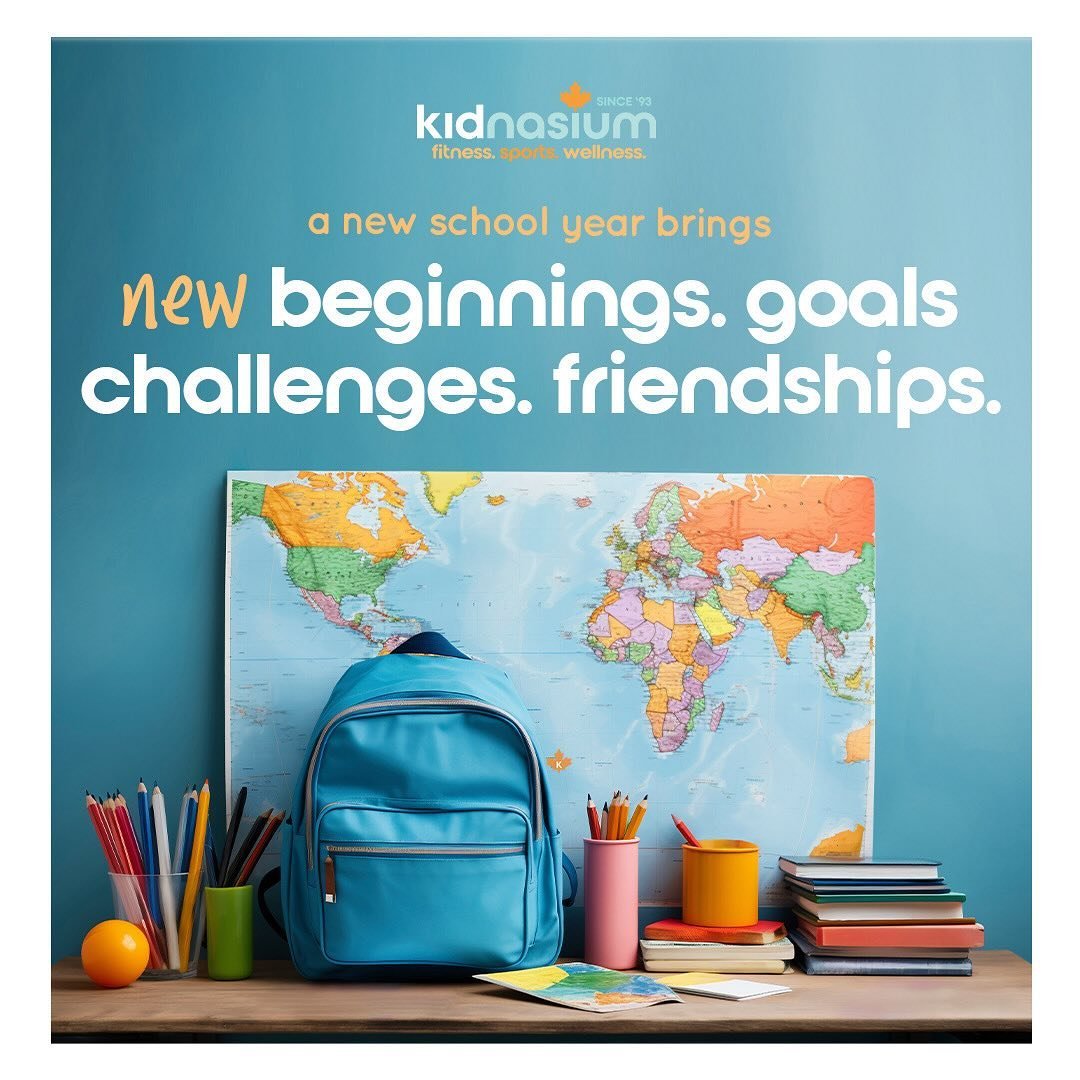 May this school year be your best one yet! Filled with growth, learning and fun! 🏫🎒📝 

#kidsmantra #kidsquotes #kidstrong #kidnasium #kidsninja #torontoninjas #ninjaclasses #happyhealthykids #kidsactivities #kidsgymnastics #kidsliteracy #preschool