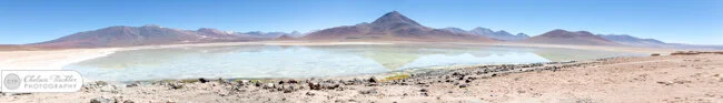 Panorama of Laguna Blanca