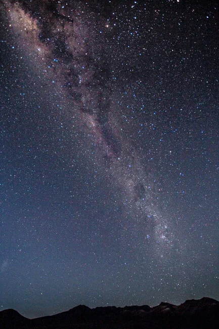 Milky Way, as seen from our desert hotel