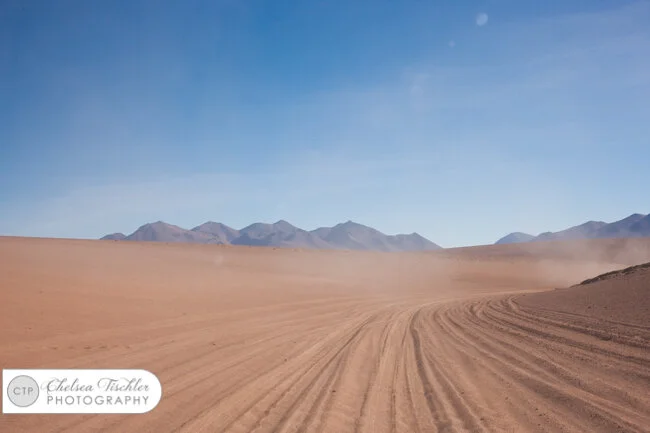 Desert “road”