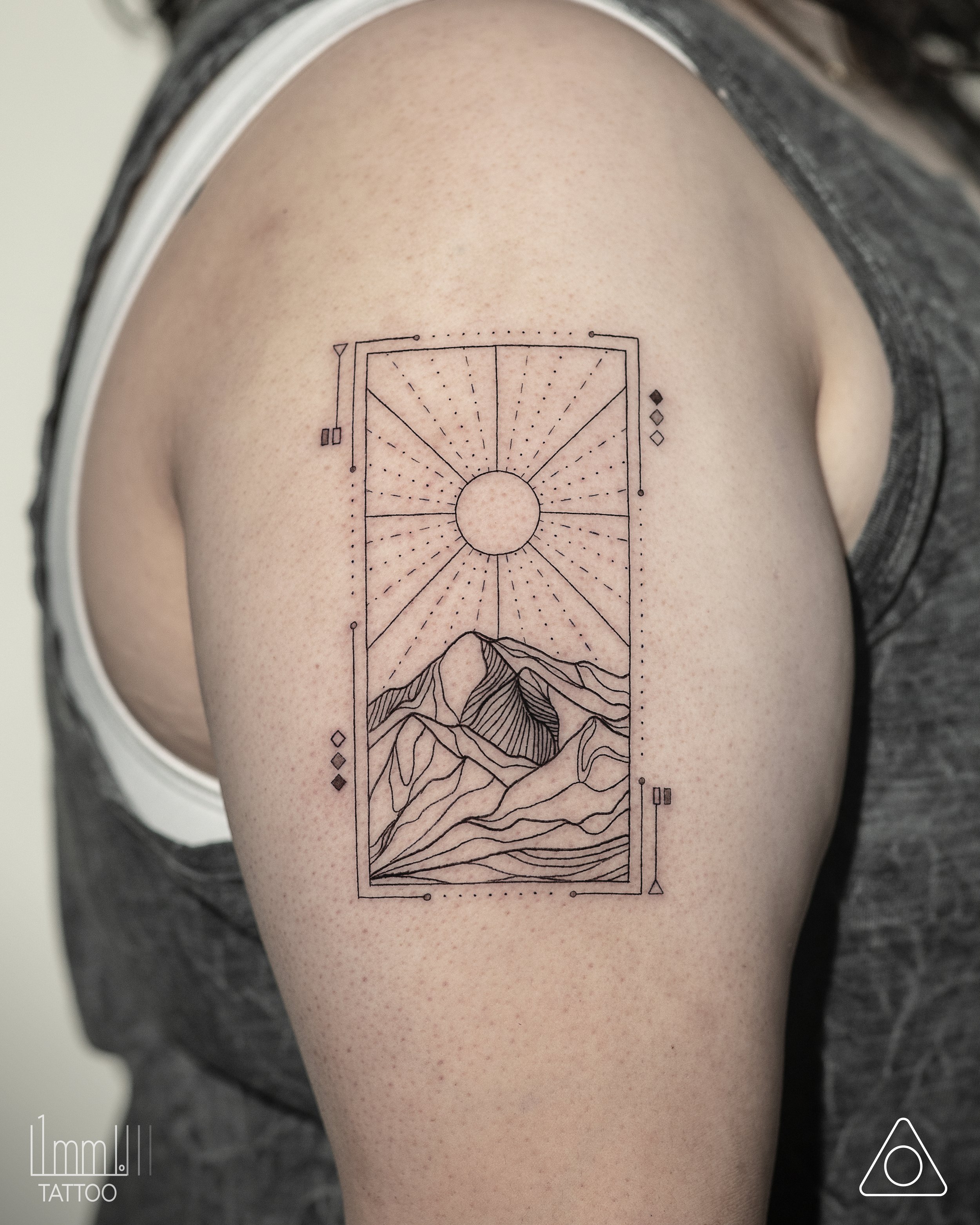The secret alphabet of geometric tattoos by Mikhail Nechaev | iNKPPL