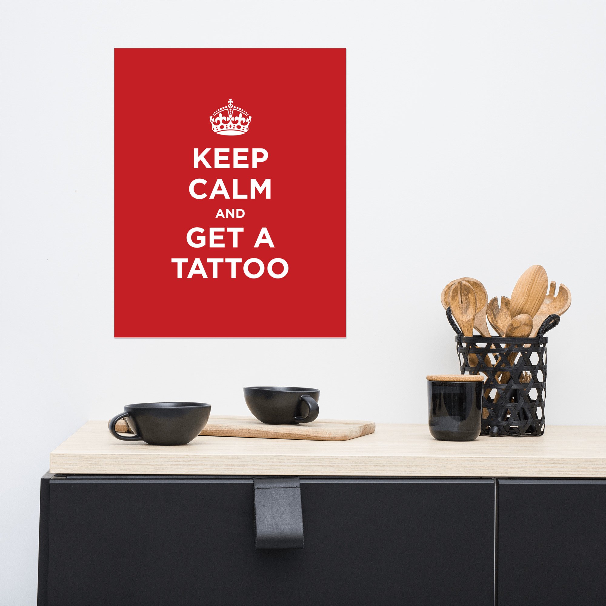 Keep Calm and Carry On Tattoo by Sirius-Tattoo on DeviantArt