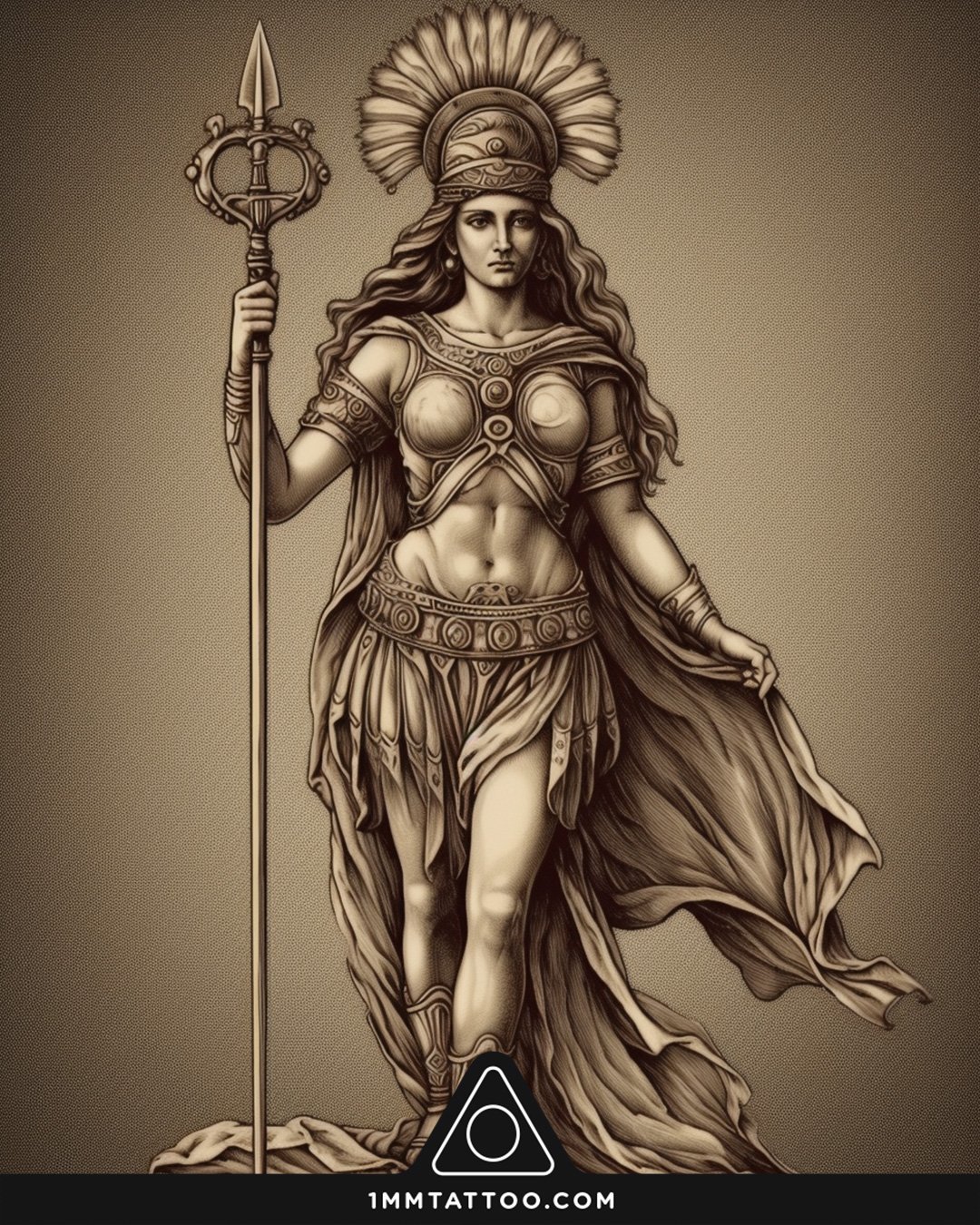 Athena Tattoo Art: Immortalize the Goddess of Wisdom with Los Angeles'  Finest Artists — 1MM Tattoo Studio