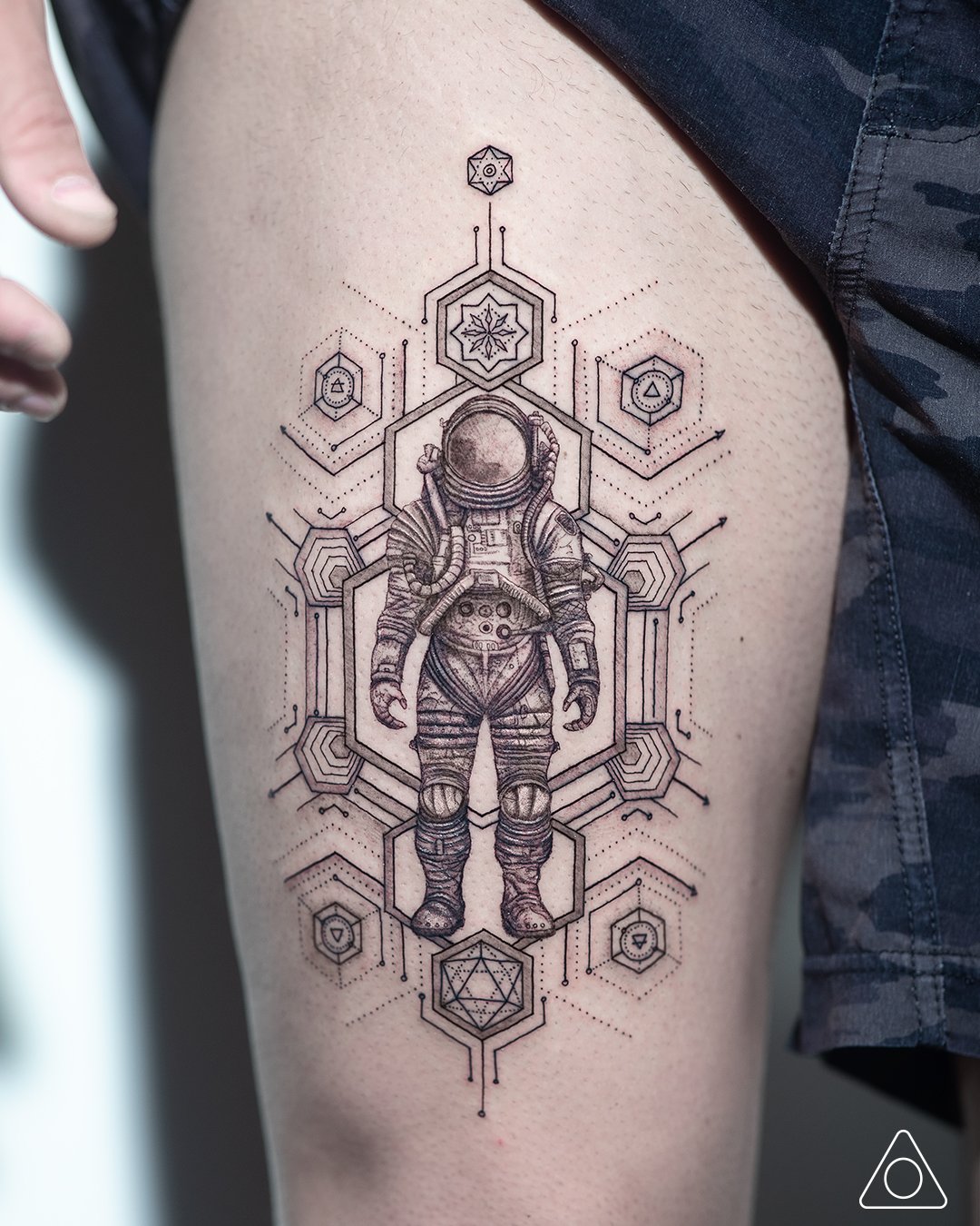 Astronaut tattoo design by Miletune on DeviantArt