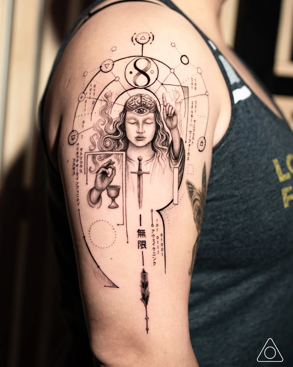 Magician Tattoo Art by Tattoo Artist in Los Angeles, California – Fine ...
