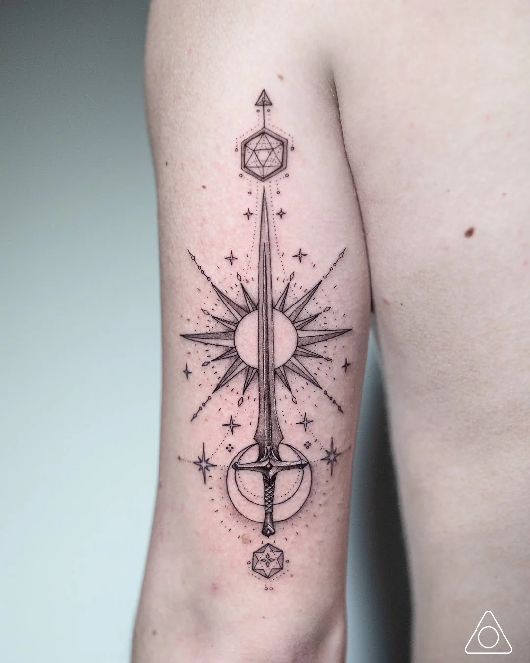 The Star Razor Critical Role STAR RAZOR (CRITICAL ROLE) — 1MM Tattoo Studio