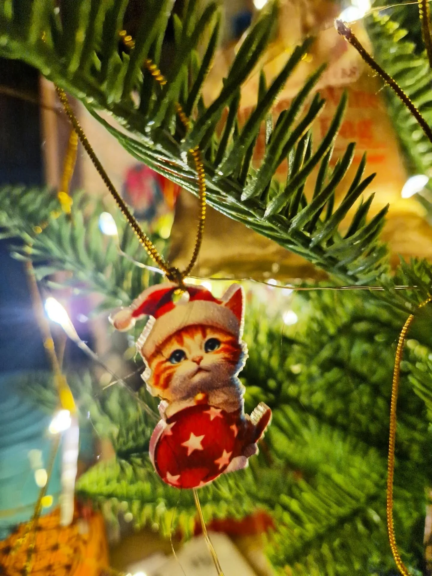 It's a rare afternoon off before the Christmas craziness begins, so this is kind of my Christmas day. 

🎄Decorated the tiny tree with cats
🍩Indulged in festive TREATS! 
✨️Checked out the Xmas light display at Pinewood Close
📚Read the Christmas sto