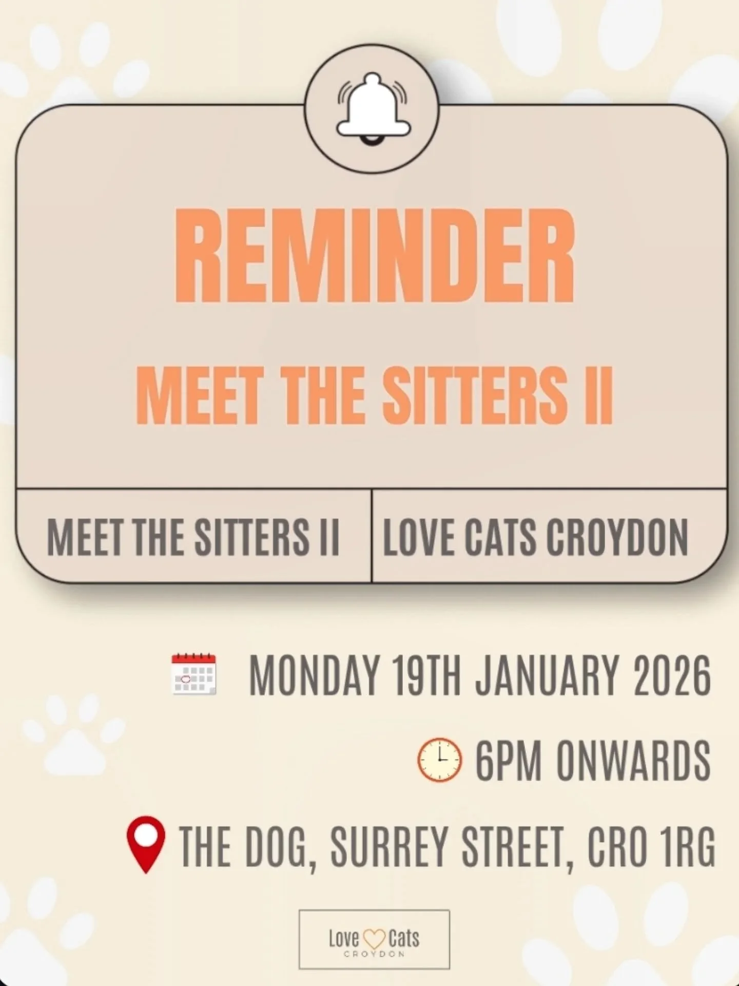 ⏰️ THIS IS YOUR 24HR REMINDER 😻 This time tomorrow, we are looking forward to seeing you to celebrate all things Cat, at The Dog! @thedogcroydon

💷 *Please remember cash for raffle tickets (in support of @croydon_animal_samaritans )

Croydon busine