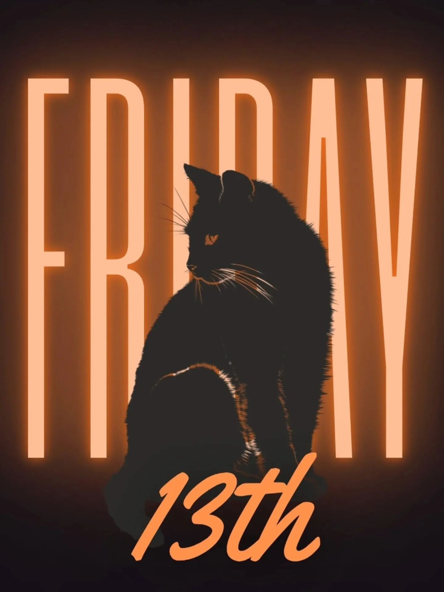 Dramatic, I know. But I feel like there are too many Friday 13ths this year! 🤣🤣 Apparently Fri 13th is bad luck...and apparently so are black cats 🐈&zwj;⬛️ ...

Let&rsquo;s clear this up right now (in my opinion) black cats are NOT bad luck. 

In 
