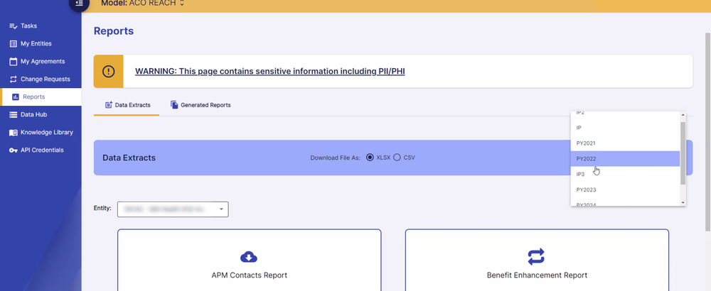 Mabel — Exporting 4i Files for ACO REACH