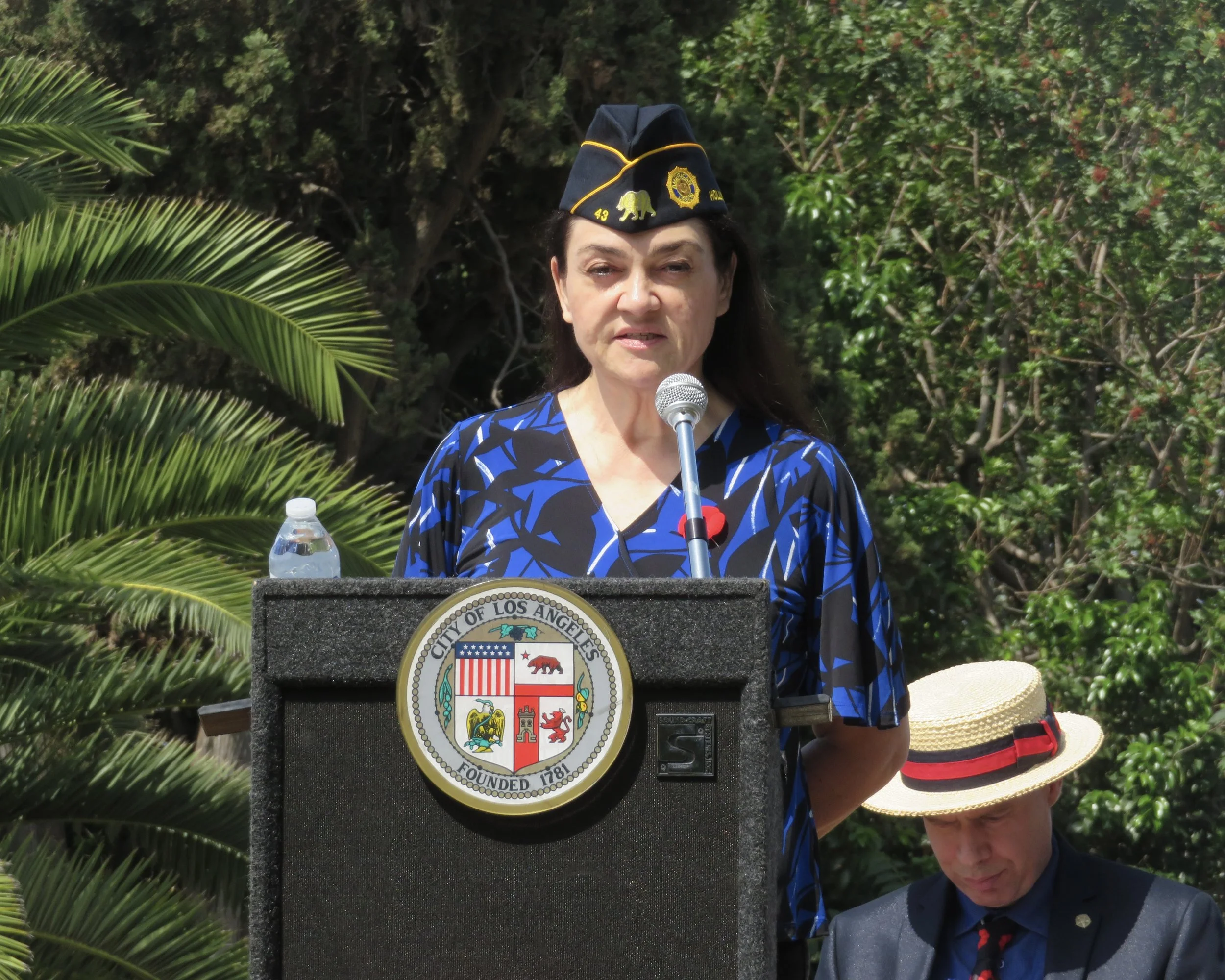 Monica Nichelson, Commander of Hollywood American Legion Post 43
