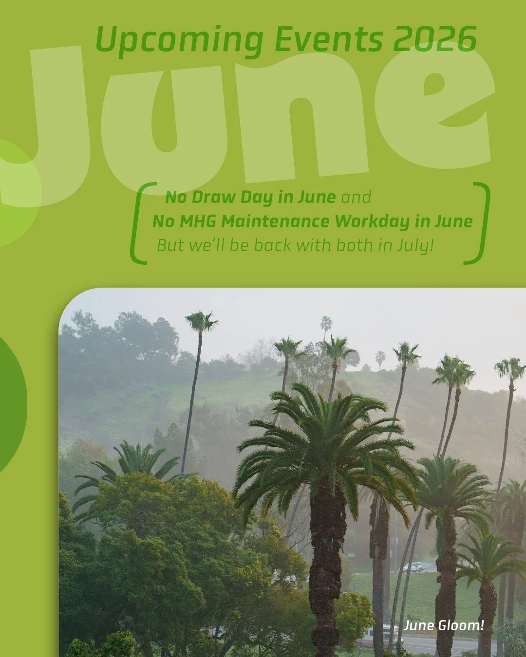 &mdash;&mdash;> Hope to see you at some or all of these important events.

Please note; we will NOT be having our Draw Day with our pals at @bringyourownpen in June and the MHG Maintenance workday is also postponed. But both events will be back in
