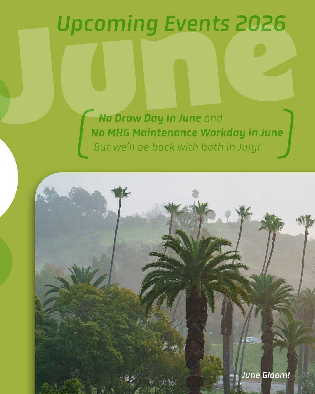 &mdash;&mdash;> Hope to see you at some or all of these important events.

Please note; we will NOT be having our Draw Day with our pals at @bringyourownpen in June and the MHG Maintenance workday is also postponed. But both events will be back in