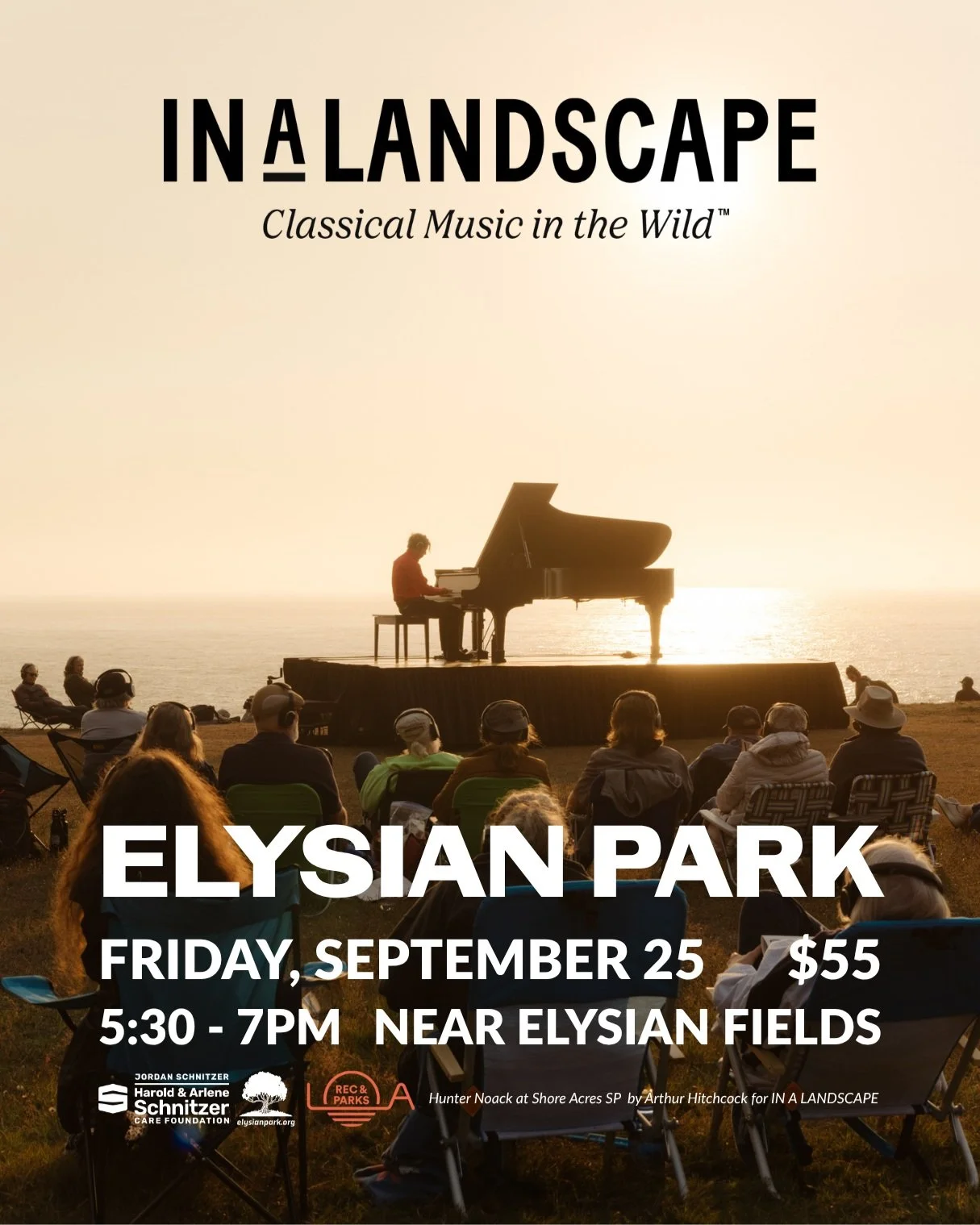 &mdash; On Friday evening Bishop Canyon will replace the traditional concert hall for a performance by USC Thornton School Alumni Hunter Noack on a 9-foot Steinway concert grand piano. 

Listen through wireless headphones while wandering with classic