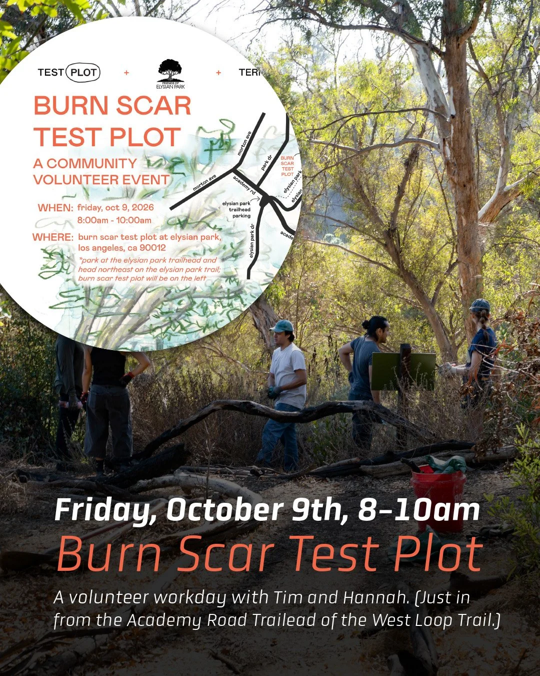 Come help @terremoto_landscape at @test_plot. Fridays goals are: water, weed, trim, prune and mulch. Bring personal water, sun protection and gloves/tools (extras will be available). 'Till then!