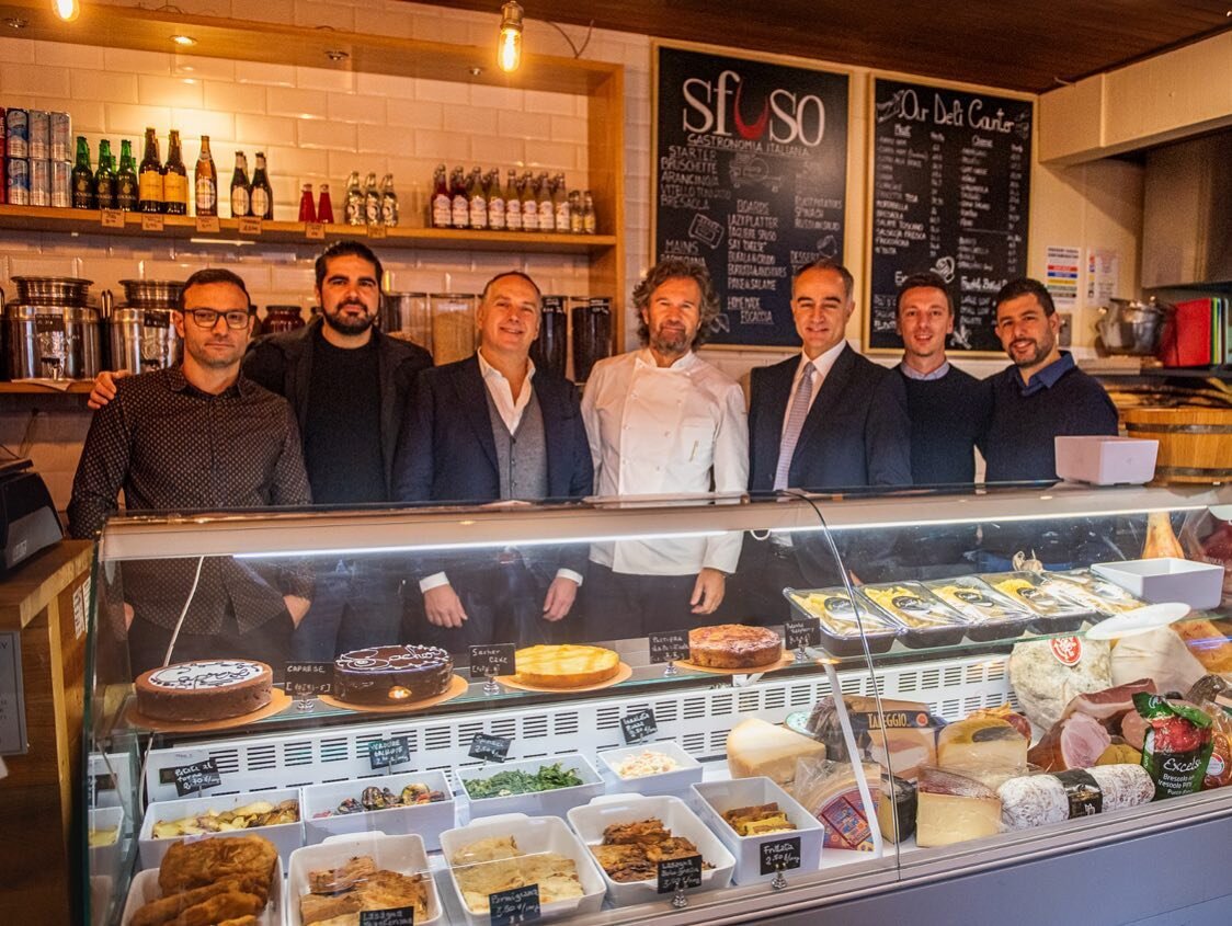 We are very glad to have hosted the meeting between the 5 michelen star winner, Chef @carlocracco and the Italian ambassador @ruggero_corrias 
Chef Carlo Cracco is currently in Dublin for &ldquo;La settimana della cucina Italiana&rdquo;.
Thank you ve