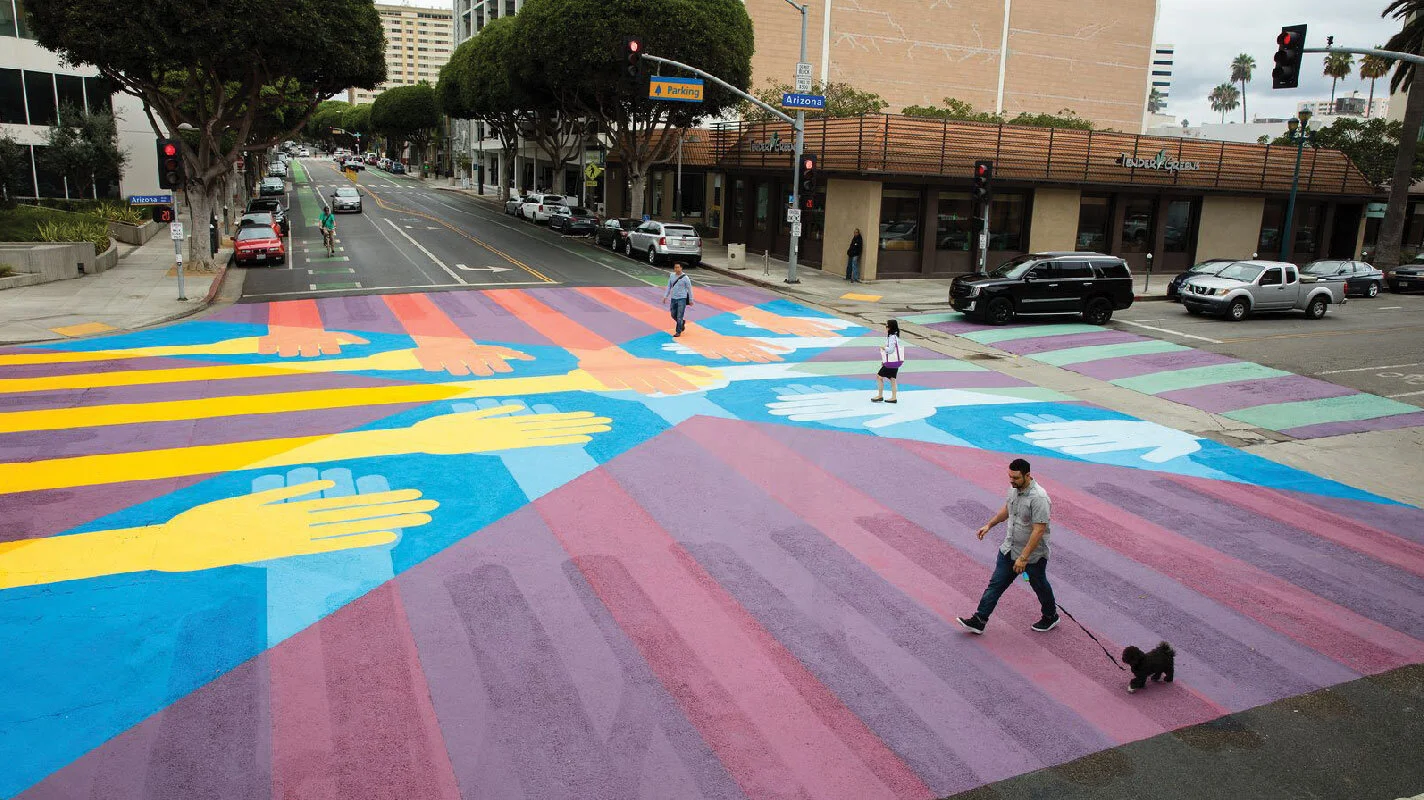 Santa Monica Creative Crosswalks