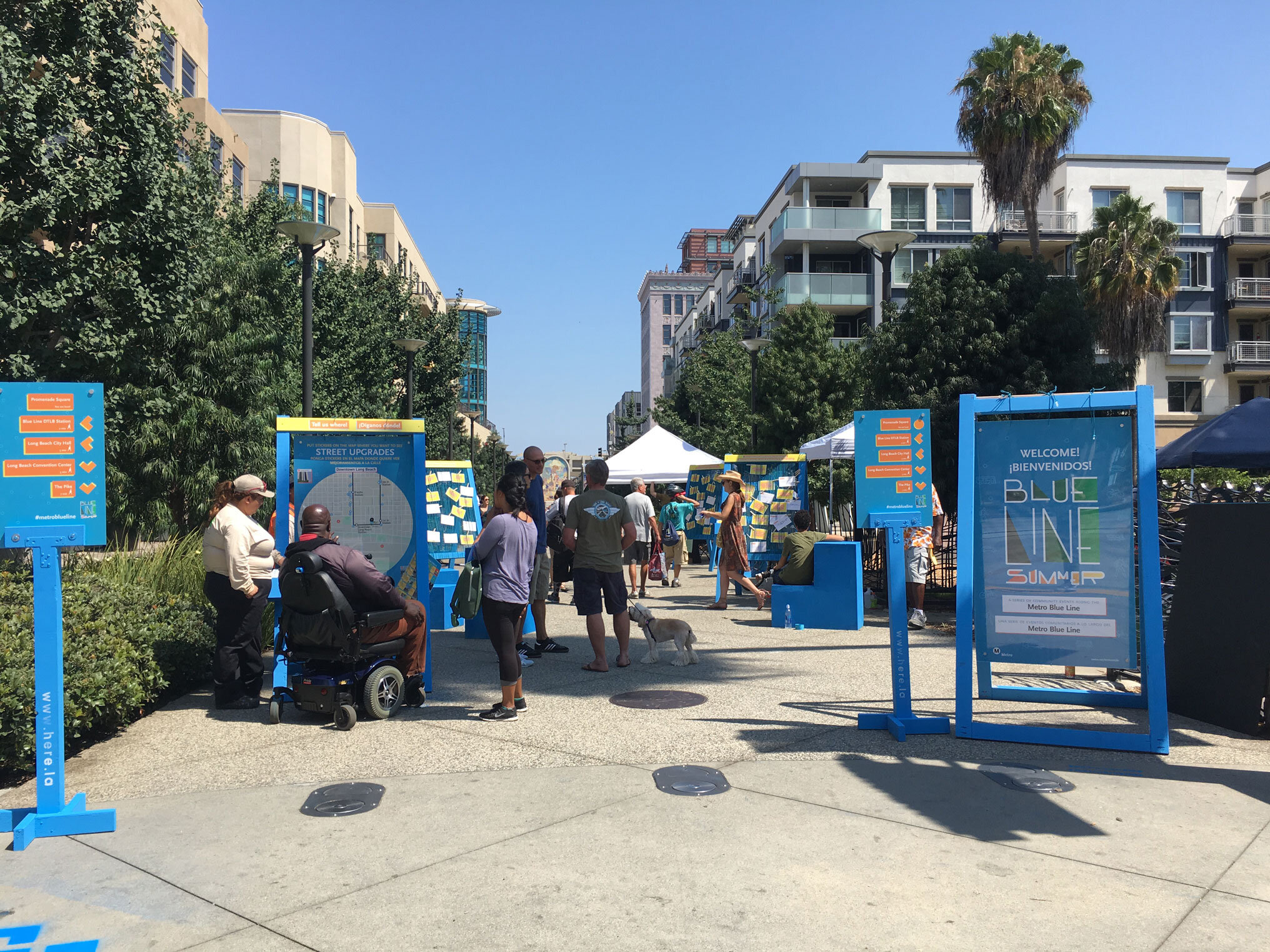 Metro Blue Line Mile Planning