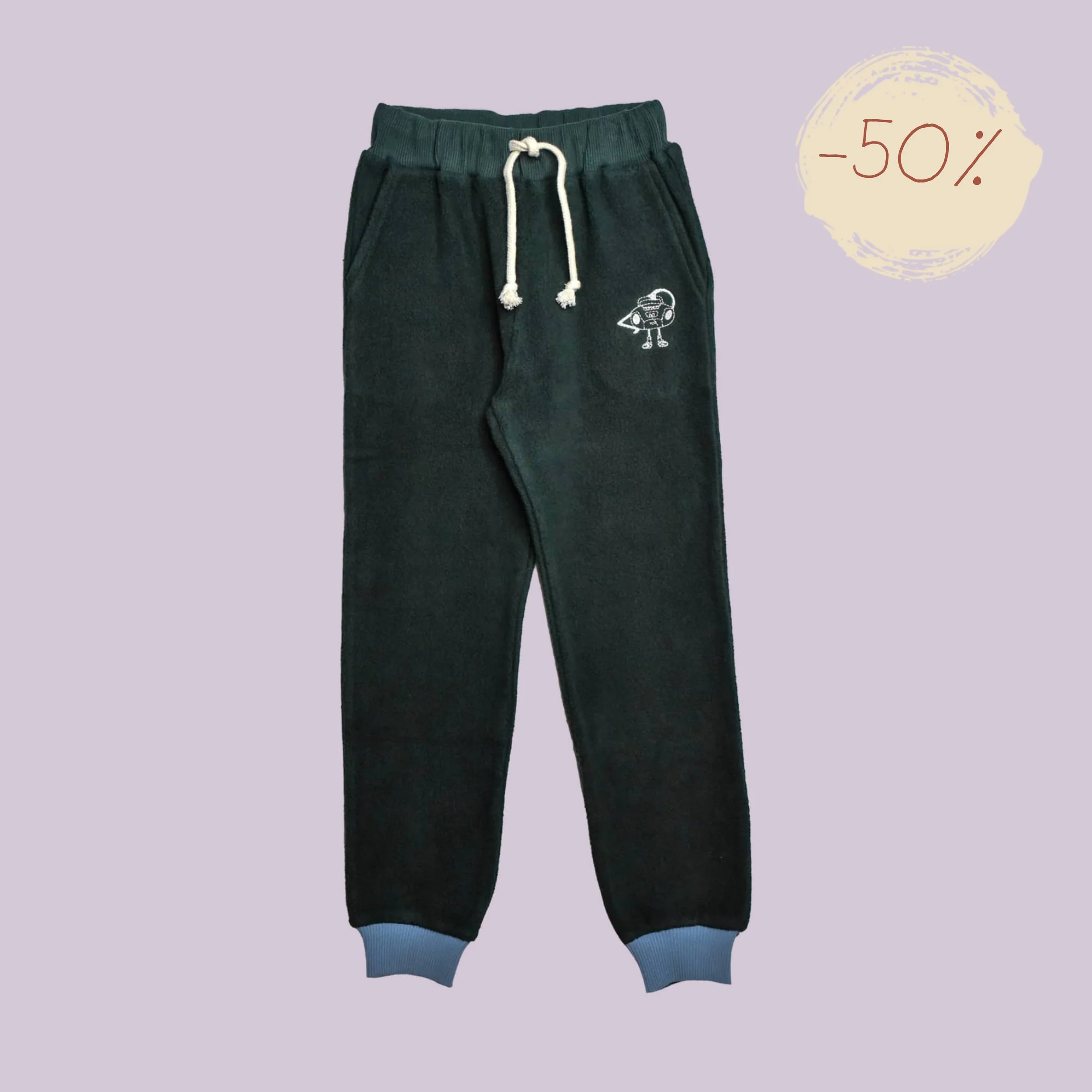 Maison Tadaboum Dani teddy joggers / 6-7Y — OTTO il bassotto