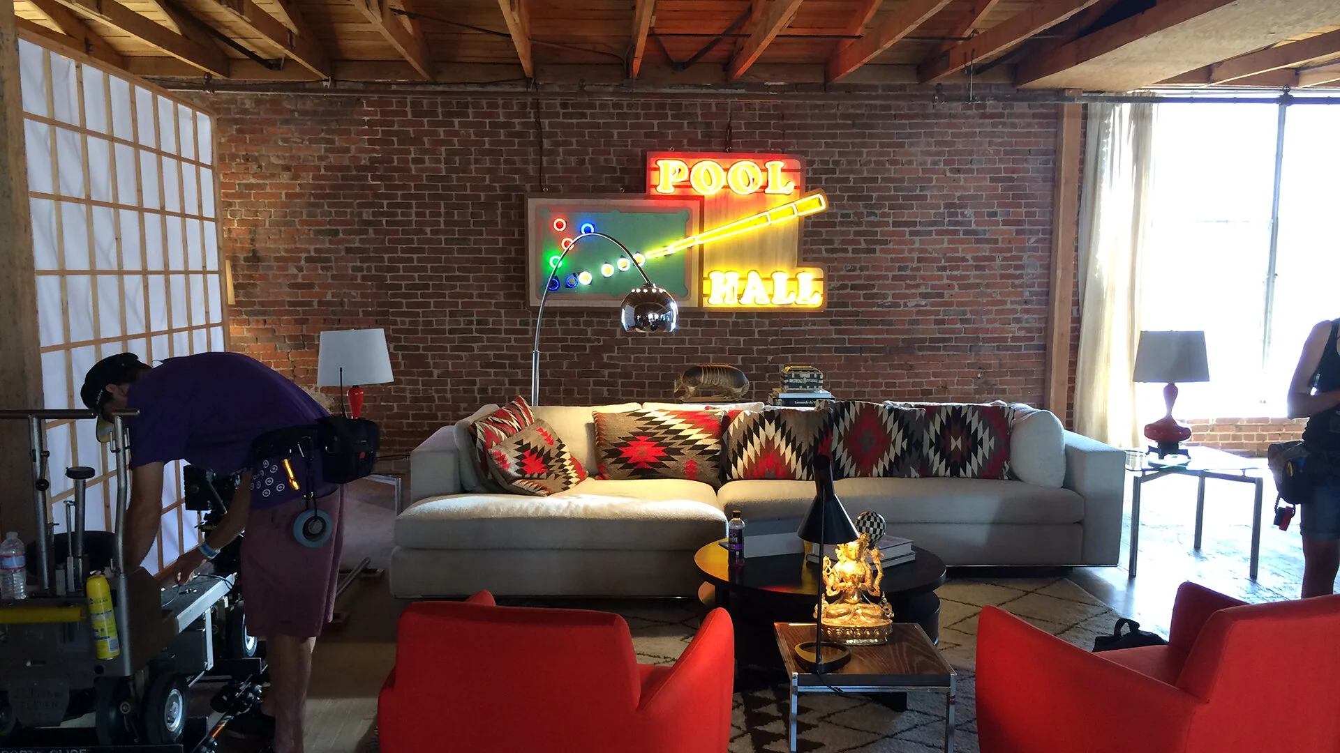 Production Design, art direction, set construction, scenery rentals
