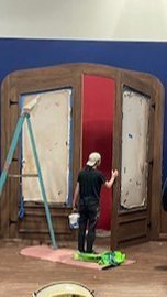 Arch door flat