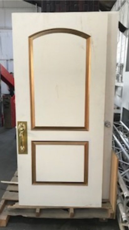 Rounded 2-Panel Door