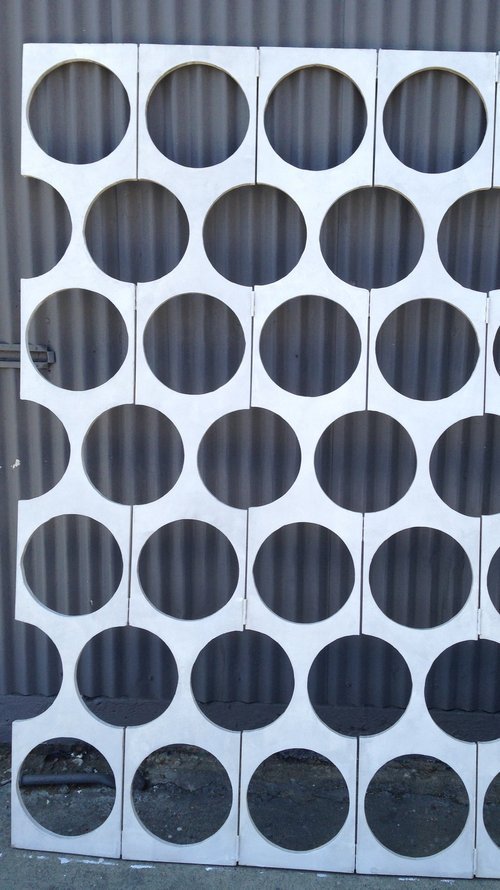 Foldable Circle Wall