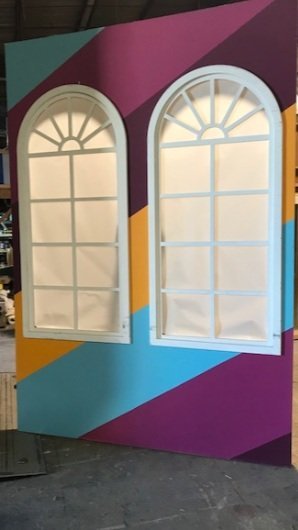 Double Arch Windows